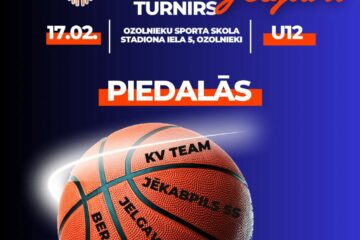Pirmais U12 turnīrs ir klāt!