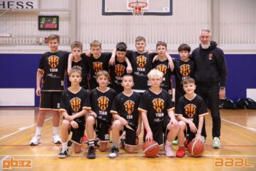 BBBL U-12 posms Ventspilī – 5 spēles, 5 uzvaras